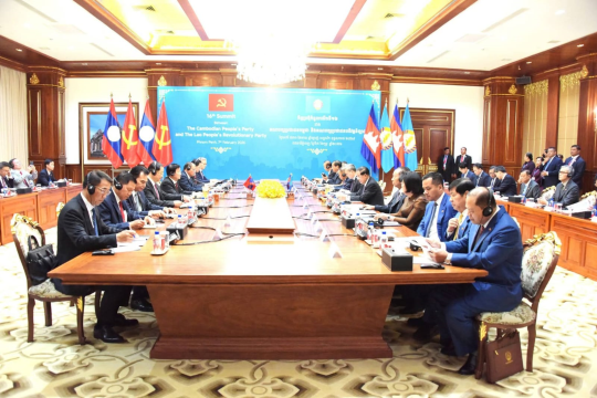 LPRP and Cambodian People’s Party Hold 16th Annual Summit in Phnom Penh
